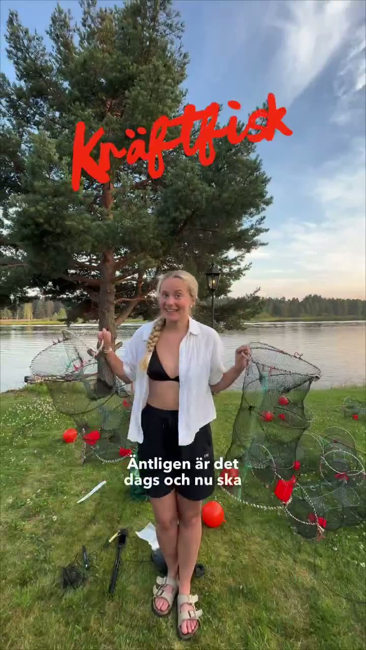 OFC Kräftfiske — Samarbete · TikTok & Instagram